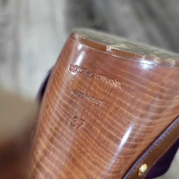 Dolce & Gabbana Crystal Heeled Sandals 37 - Picture 10 of 11